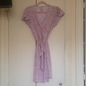 Nine West Lavender Wrap Dress
